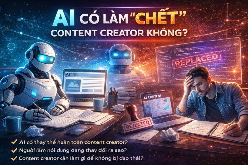 AI Có Làm “Chết” Content Creator Không? Thực Tế Đang Diễn Ra Năm 2026