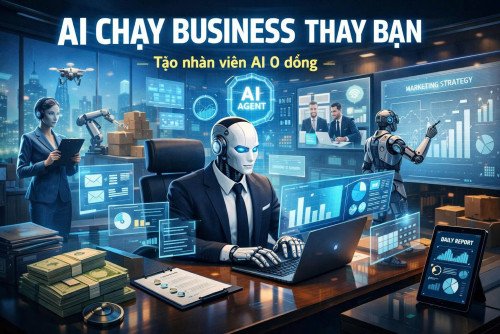 Trải nghiệm AI Agents: Kỷ nguyên "Nhân viên AI 0 đồng" tự động hóa công việc