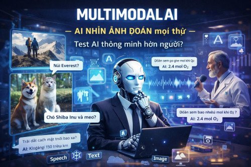 Trải nghiệm Multimodal AI: Sự thật đằng sau trend "AI nhìn ảnh đoán mọi thứ"