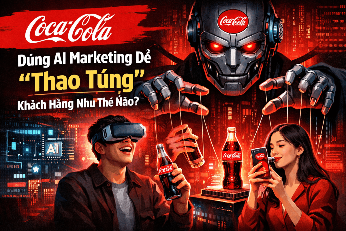 Coca-Cola Dùng AI Marketing Để "Thao Túng" Khách Hàng Như Thế Nào?