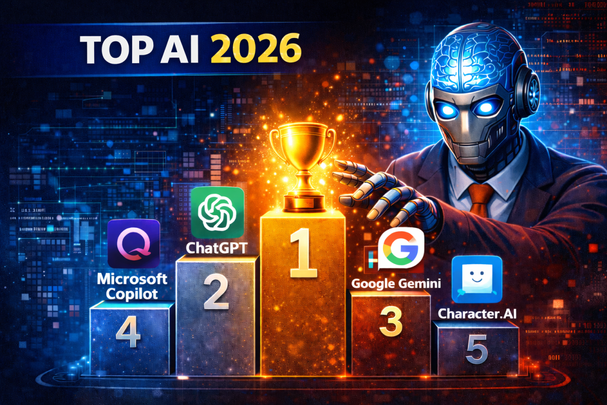Bảng Xếp Hạng Top AI 2026: Đâu Là Công Cụ Làm Việc "Đỉnh" Nhất?
