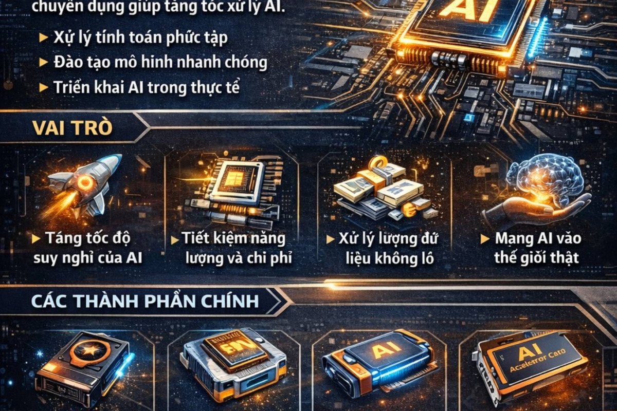 🧠 AI Hardware là gì? Nền tảng đứng sau mọi hệ thống trí tuệ nhân tạo