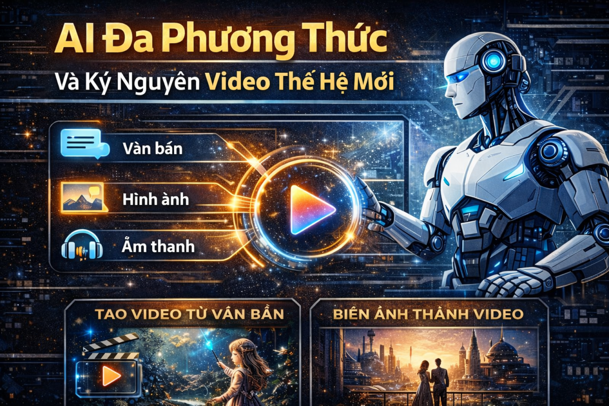 🎬 AI Đa Phương Thức Và Kỷ Nguyên Video Thế Hệ Mới