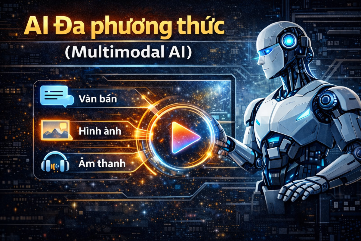 🔥 AI Đa Phương Thức (Multimodal AI): Công Nghệ Khiến AI “Hiểu Tất Cả” Và Thay Đổi Cuộc Chơi