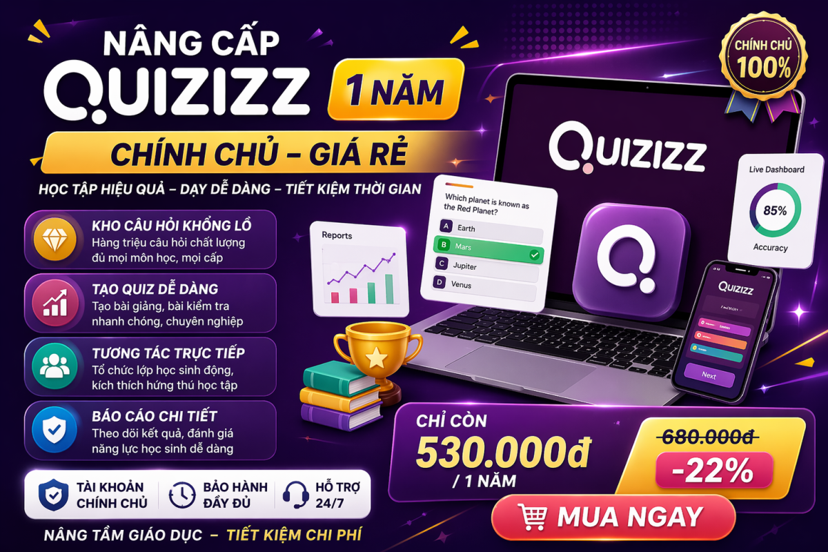 Quizizz 1 Năm Chính Chủ – Biến Buổi Học Thành Trải Nghiệm Tương Tác, Dễ Hứng Thú Hơn