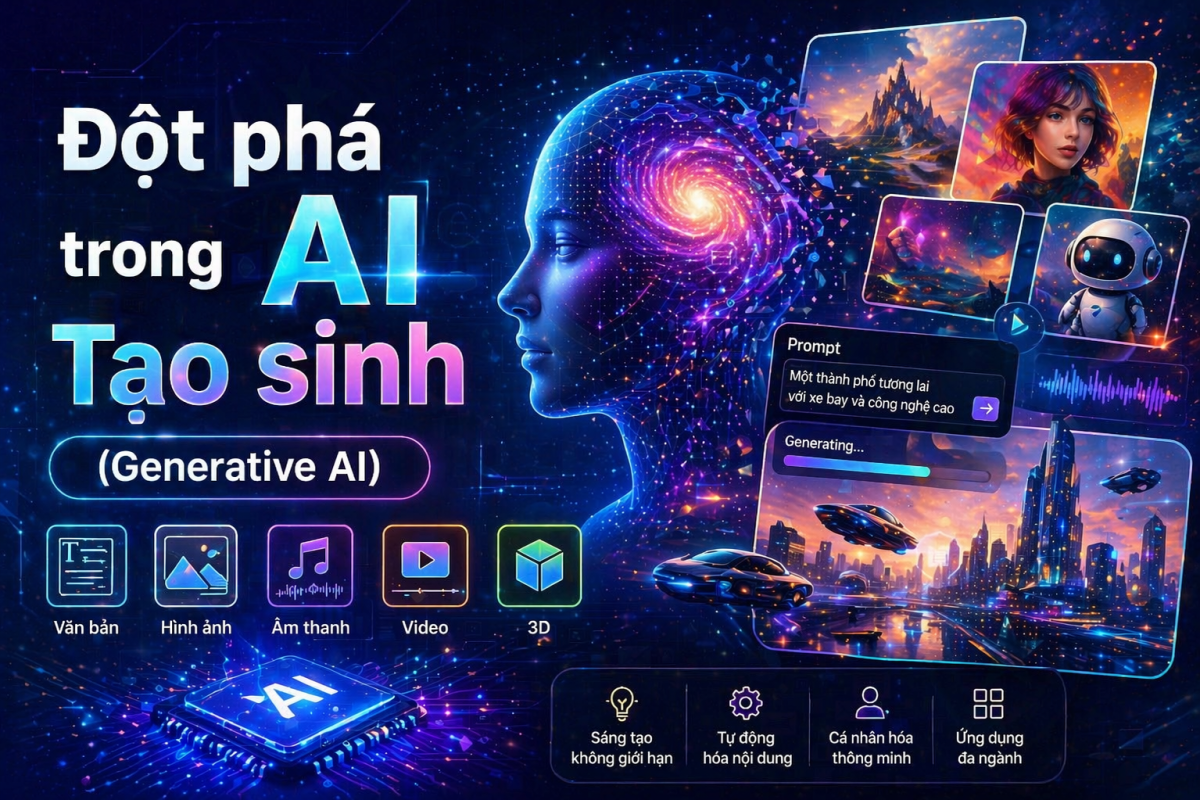 Đột Phá Trong AI Tạo Sinh (Generative AI) & Chủ Quyền AI: Ai Làm Chủ Sẽ Thắng Lớn