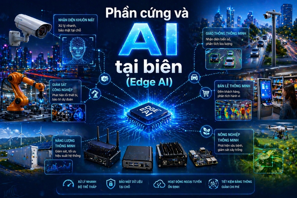 Phần Cứng Và AI Tại Biên (Edge AI): Chìa Khóa Mới Cho Chủ Quyền AI