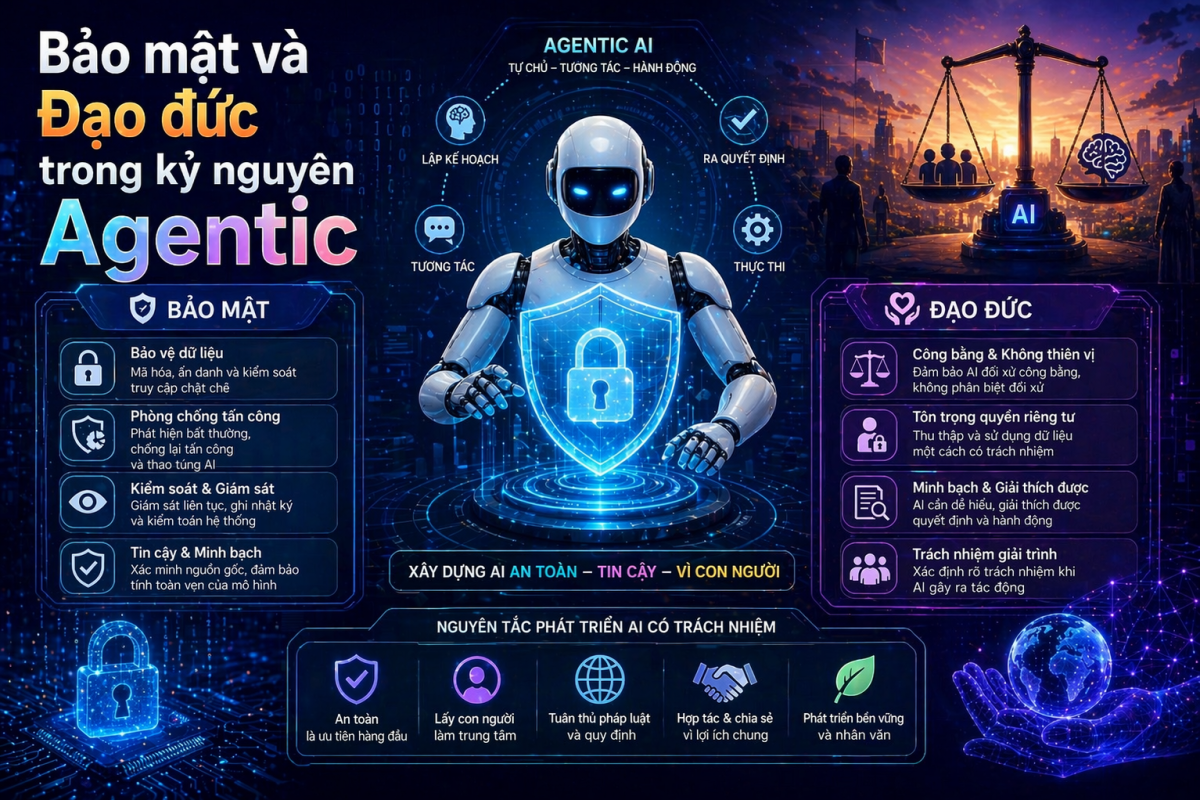 Bảo Mật Và Đạo Đức Trong Kỷ Nguyên Agentic: Cơ Hội Hay Cái Bẫy Lớn?