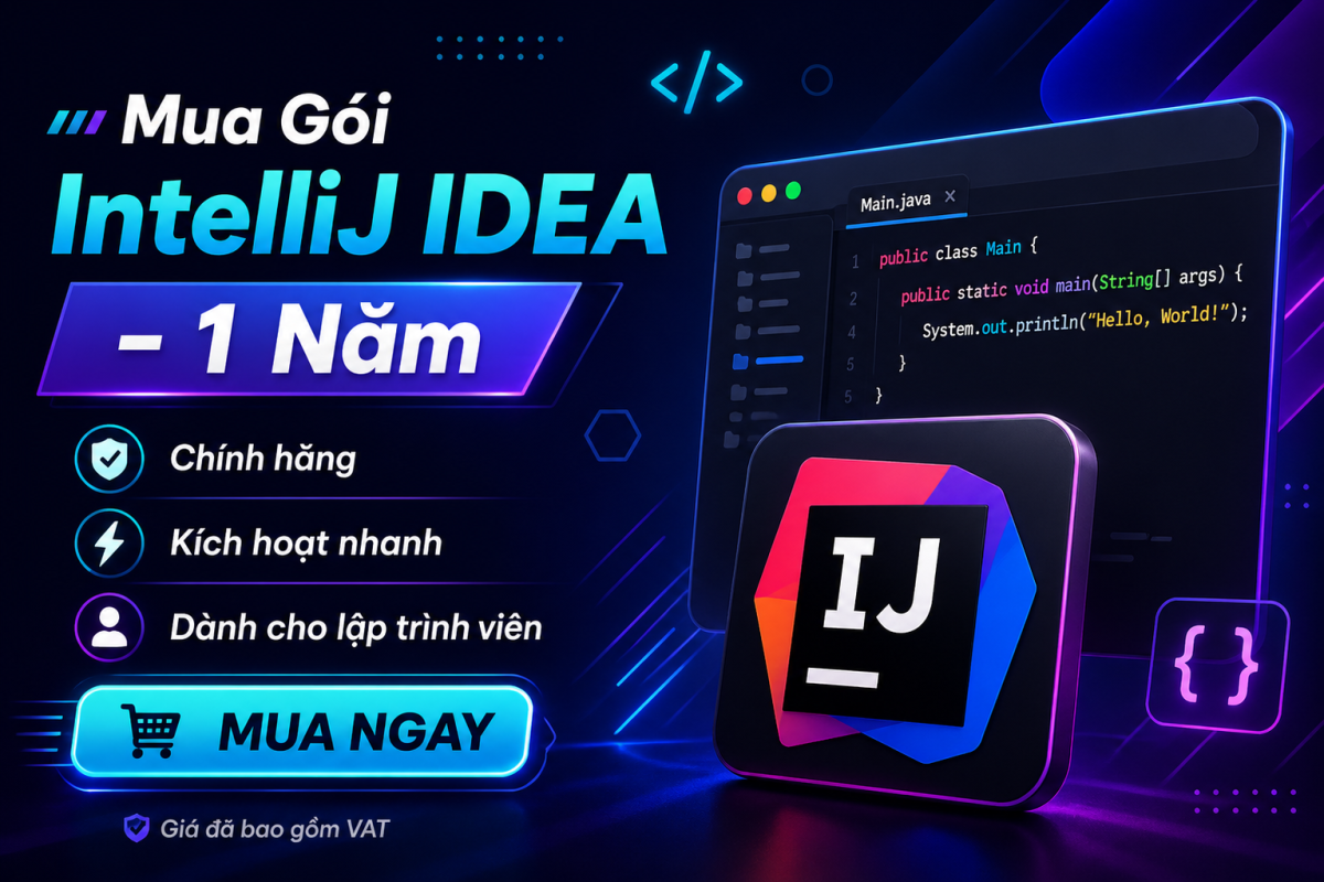 IntelliJ IDEA 1 Năm – Lựa Chọn Hợp Lý Cho Lập Trình Viên Muốn Code Ổn Định, Nhanh Và Ít Phiền Toái