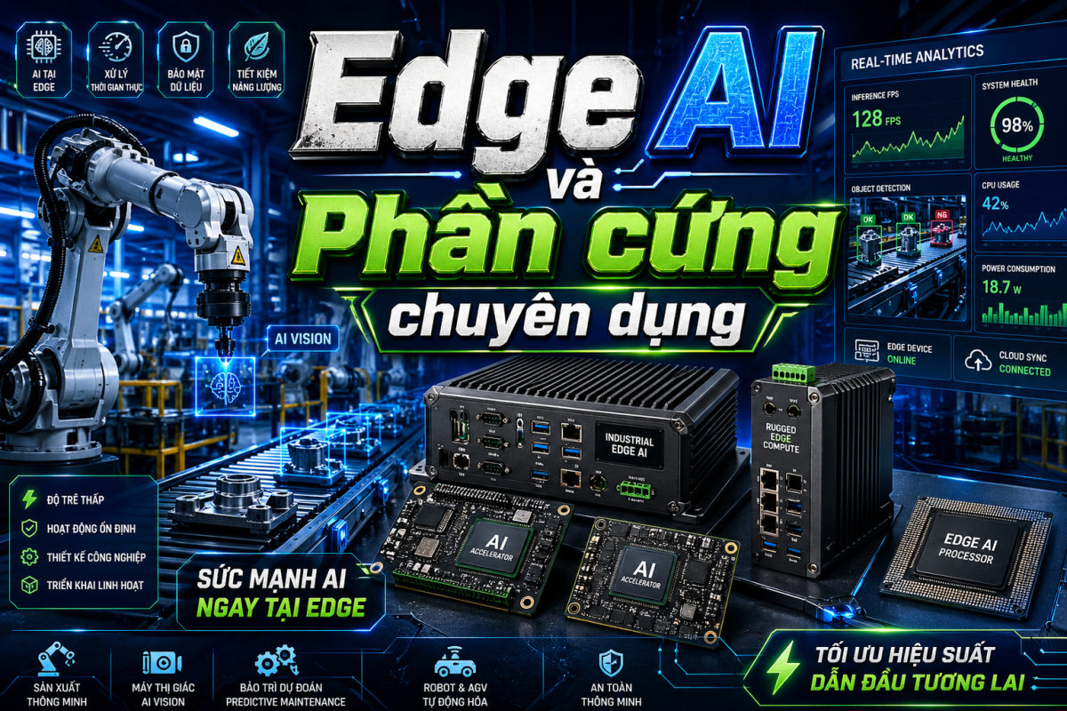Edge AI và phần cứng chuyên dụng: Cuộc đua xử lý AI tại chỗ