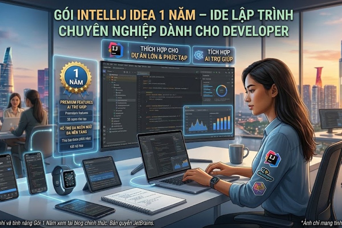 Gói IntelliJ IDEA 1 Năm – IDE Lập Trình Chuyên Nghiệp Dành Cho Developer