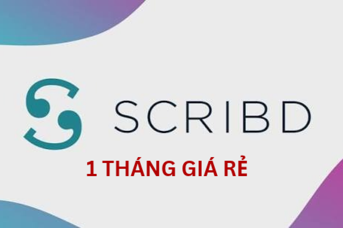 Nâng cấp Scribd Premium 1 Tháng Giá Rẻ Chính Hãng