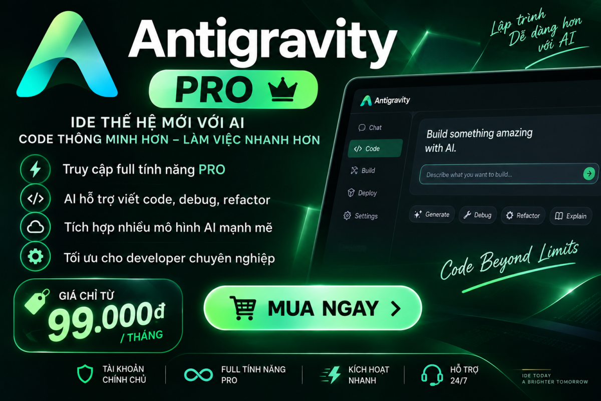 Antigravity PRO Giá Rẻ