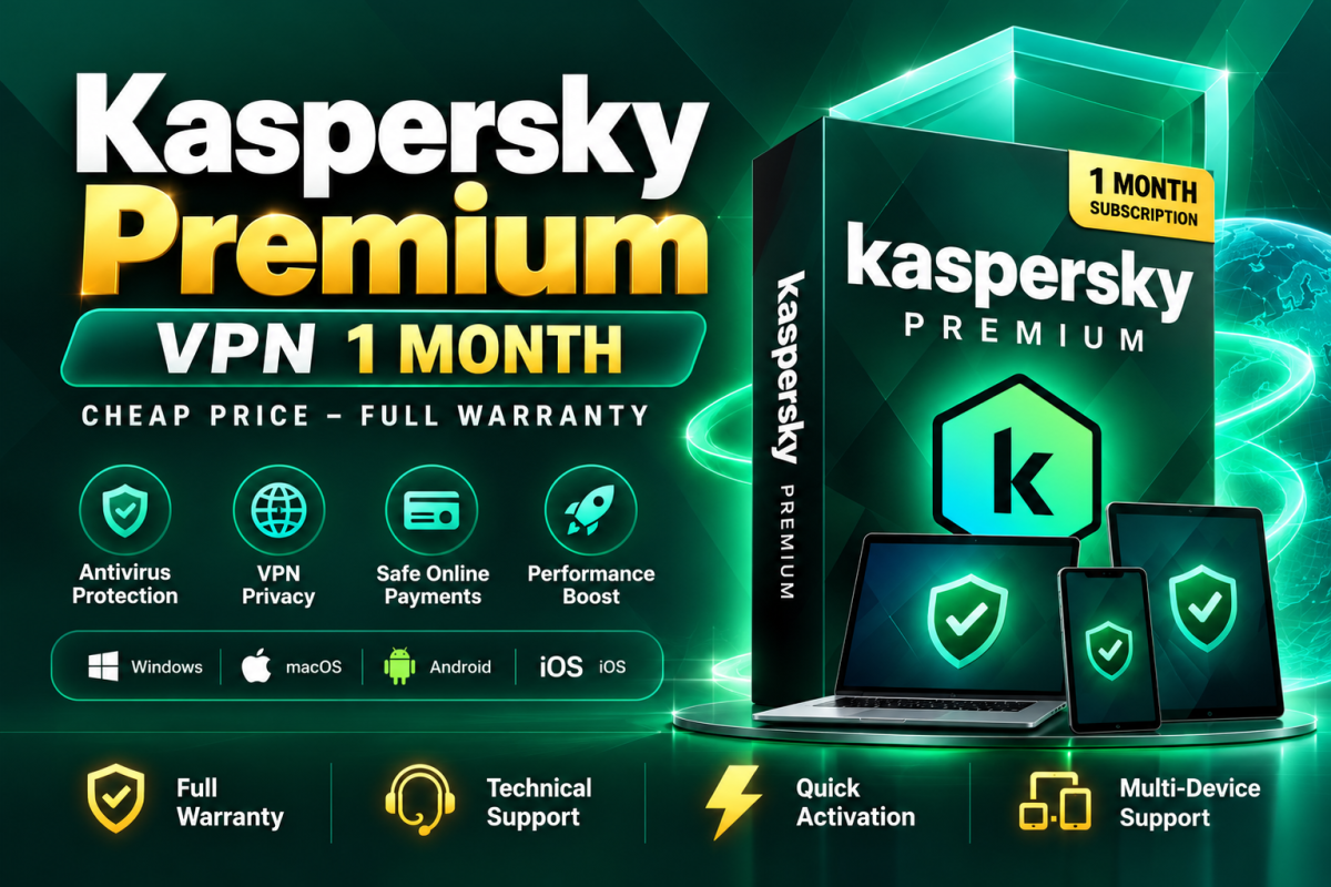 Kaspersky VPN Premium Giá Rẻ