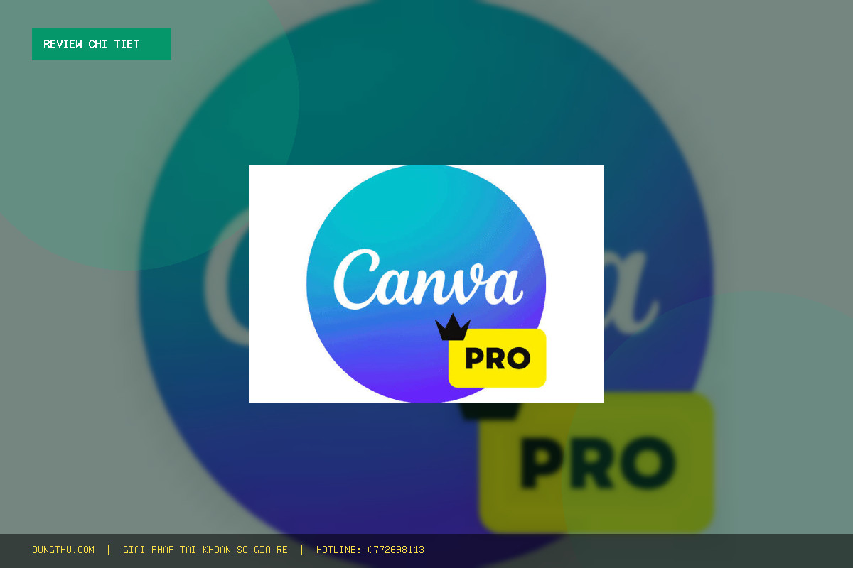 Đánh Giá Thực Tế Upgrade Canva Pro 1 Year Subscription – Full Features Giá Rẻ Uy Tín: Có Đáng Mua?