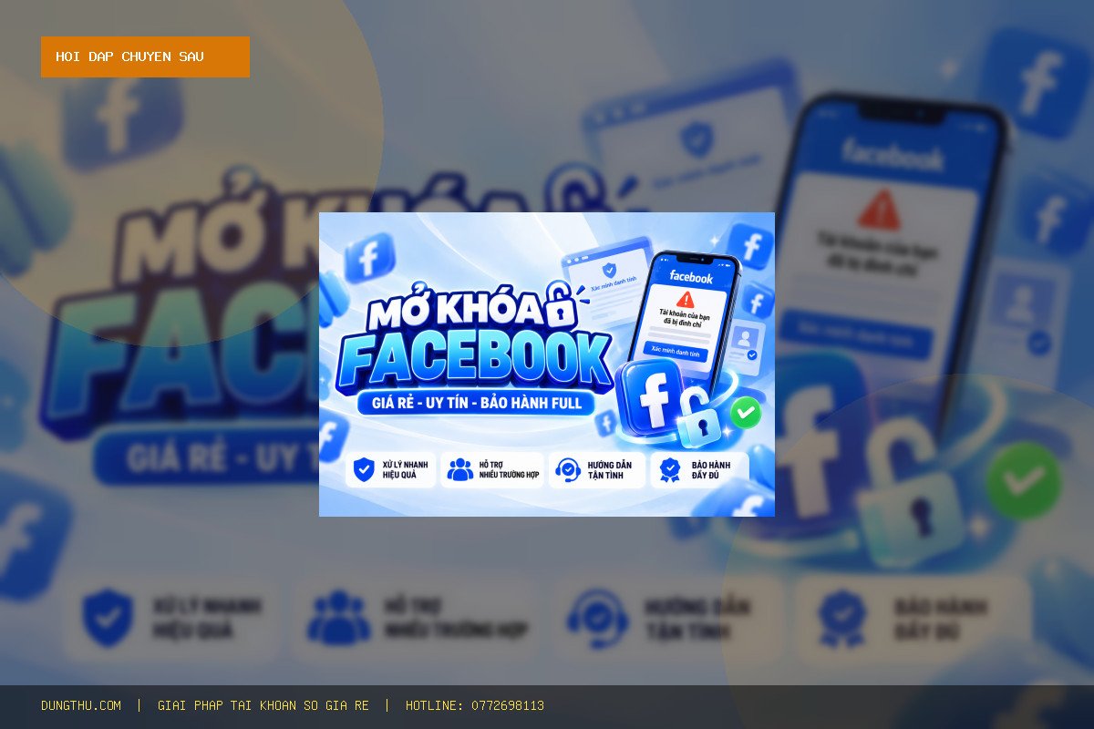 [Hỏi Đáp Q&A] Dịch Vụ Mở Khóa Facebook Bị Đình Chỉ Giá Rẻ 150.000đ Có Uy Tín Không?