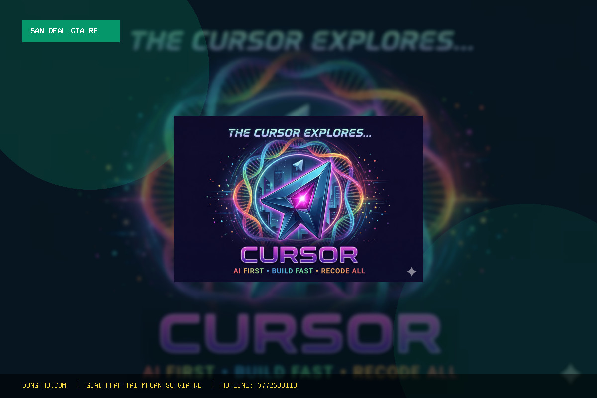 Bảng Giá Mua Cursor Pro 1 Tháng Chính Hãng Giá Rẻ Chỉ 250K Tiết Kiệm 55%