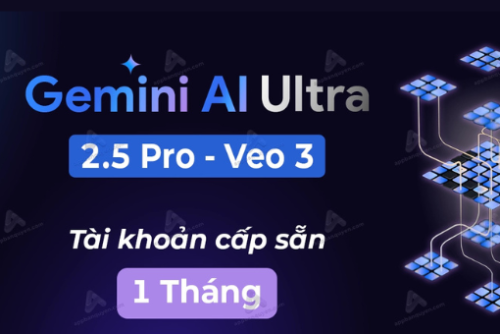 Mua tài khoản VEO 3 Gemini AI có 45000 Credit dùng cấp riêng