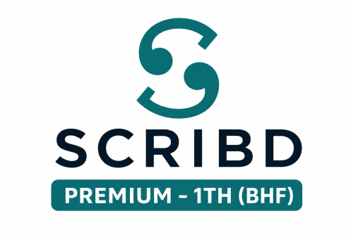Tài Khoản Cấp Riêng SCRIBD PREMIUM - 1TH (BHF)
