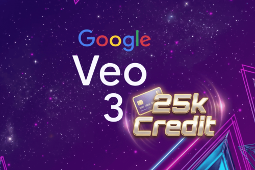 Tài Khoản Veo 3 Ultra (25,000 Credit) - Dùng Riêng, Tạo Video/Ảnh 4K, Bảo Hành Full