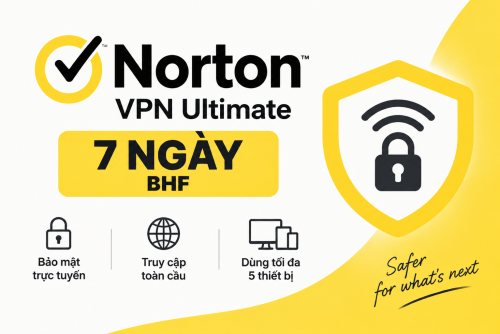 Tài khoản Norton VPN Ultimate Giá Rẻ 7 Ngày