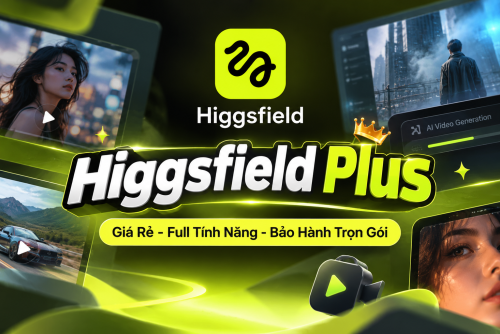 Tài Khoản Higgsfiled Plus Giá Rẻ - Chính Hãng